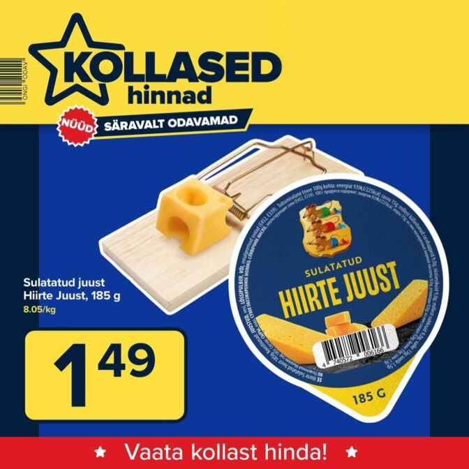 Kollased hinnad_hiirte juust_web