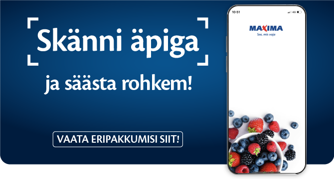 Maxima Rasva Maxima | Sinu igapäevane soodne toidupood!